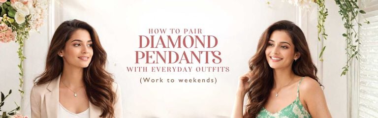 How to Pair Diamond Pendants With Everyday Outfits (Work to Weekend)